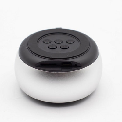 Effect Mini Speaker Mandela Lighting Bluetooth Speakers Silver - Image 3