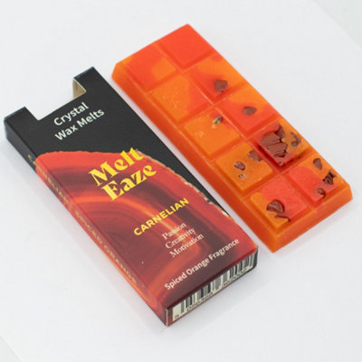 Melteaze Crystal Wax Melts 50GCarnelian Fire Spiced Orange By Serenityy from B&Q