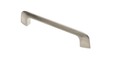 GTV MilanoCabinet Door Handle128mmInox (Brushed Steel) from B&Q