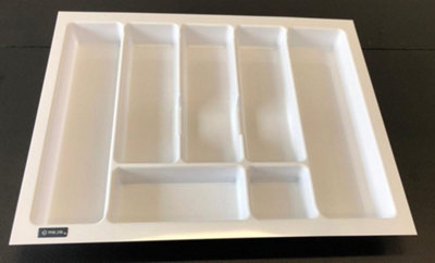 REJS Cutlery Tray UniWhite600mm (530mmx430mm) from B&Q