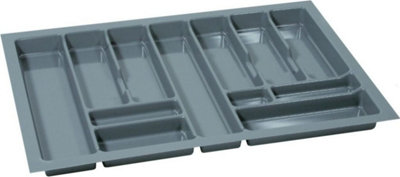 REJS Cutlery Tray ProGrey800mm (730mmx490mm) from B&Q