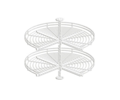 REJS Three Quarter CarouselKitchen Storage System600White from B&Q