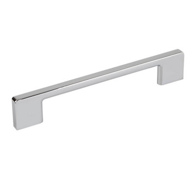 REJS EasyKitchenBedroom And Office Cabinet Door Handle160mmChrome from B&Q