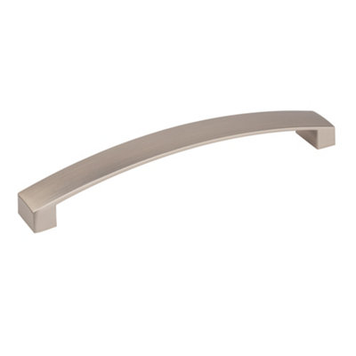 REJS TytanoKitchenBedroom And Office Cabinet Door Handle160mmInox (Brushed Steel) from B&Q
