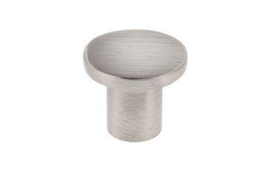 GTV SpotCabinet Door KnobInox (Brushed Steel) from B&Q