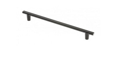 GTV RayCabinet Door Handle192mmBlack from B&Q