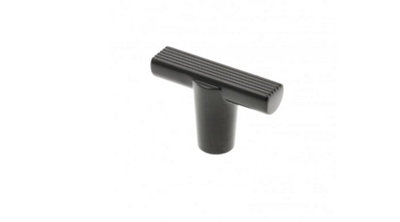 GTV RayCabinet Door KnobBlack from B&Q