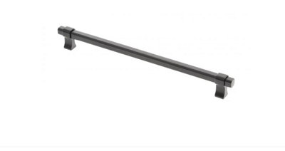 GTV ImperialCabinet Door Handle256mmBlack from B&Q