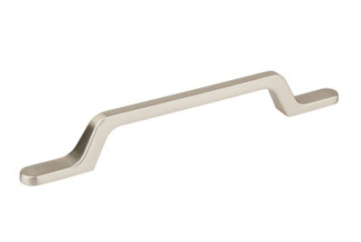 REJS AsterKitchenBedroom And Office Cabinet Door Handle128mmInox (Brushed Steel) from B&Q