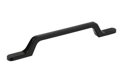 REJS AsterKitchenBedroom And Office Cabinet Door Handle128mmBlack from B&Q