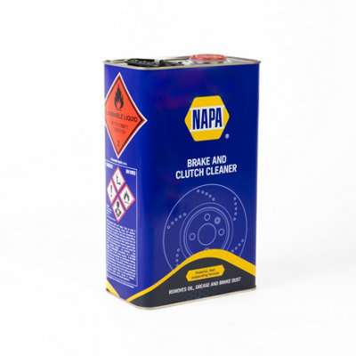  - Napa Brake And Clutch Cleaner Parts Degreaser Removes Oil Grease 5 Litre Contain