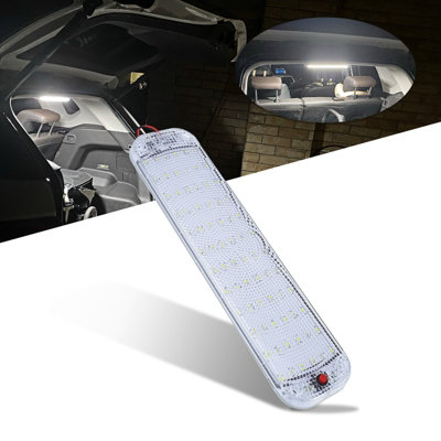 Wowled 12V 72Led Interior Lights, Led Interior Lighting For Car Camper Van Bus Caravan Boat Dome Light Camp Motorhome Kitchen