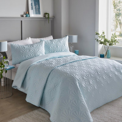 B&Q -  Cavali Pinsonic Microfibre Duvet Cover Set