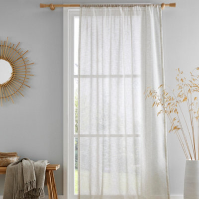 Drift Home Kayla Plain Woven Voile Panel - Image 4