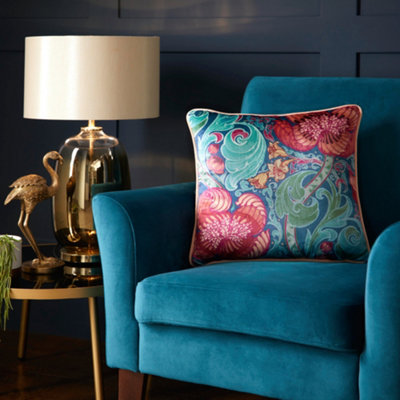 Laurence Llewelyn-Bowen Down The Dilly Soft Touch Velvet Filled Cushion