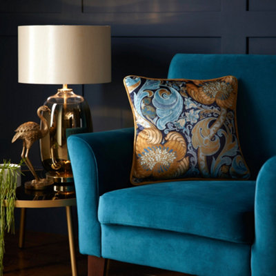 Laurence Llewelyn-Bowen Down The Dilly Soft Touch Velvet Filled Cushion