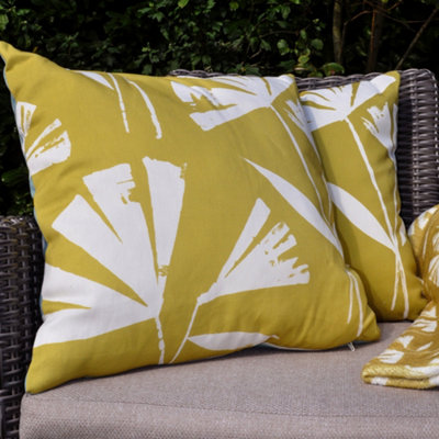 Alma Outdoor Indoor / Outdoor Floral Square Throw Cushion - Image 6