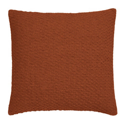 Julian Charles Orange Hayden Terracotta Cotton Cushion (43Cm X 43Cm) - One Size - Image 6