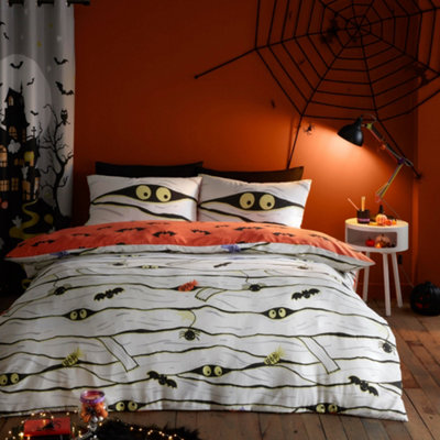 Bedlam Mummy Glow In The Dark Duvet Cover Set from B&Q