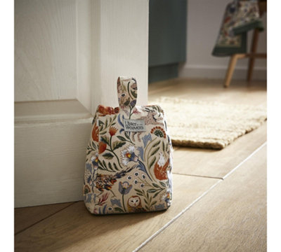 Ulster Weavers Blackthorn Animal Print 100% Cotton Fabric Doorstop from B&Q