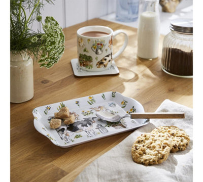 Ulster Weavers Portman Farm Animal Print 70% Polypropylene Scatter Tray from B&Q