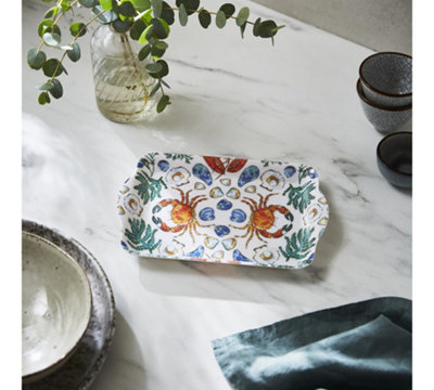 Ulster Weavers Shellfish Animal Print 70% Polypropylene Scatter Tray from B&Q