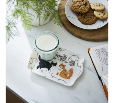 Ulster Weavers Feline Friends Animal Print 70% Polypropylene Scatter Tray from B&Q