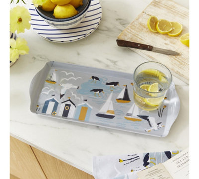 Ulster Weavers Seashore Animal Print 70% Polypropylene Small Tray from B&Q