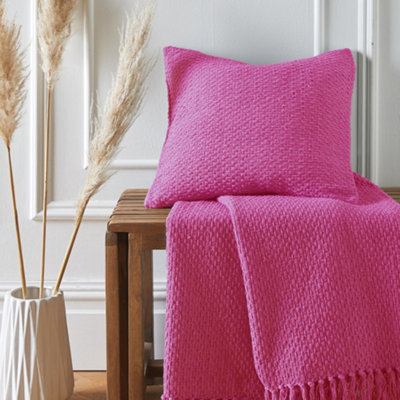 George Pink Drift Hayden Filled Cushion - Image 7