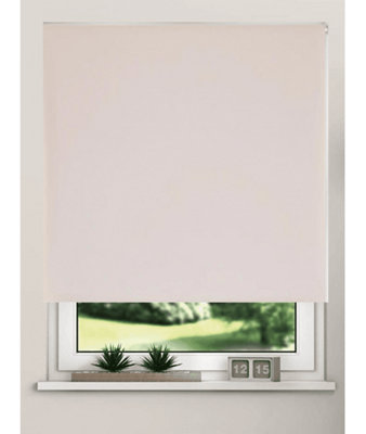 Thermal Blackout Roller Blinds 175Cm Drop X Width 50Cm  Pink from B&Q