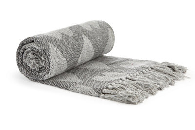 B&Q Love Collection Recycled Cotton Throw