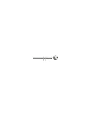 Chrome Finesse Extendable Curtain Pole 22-25mm 120Cm210Cm from B&Q