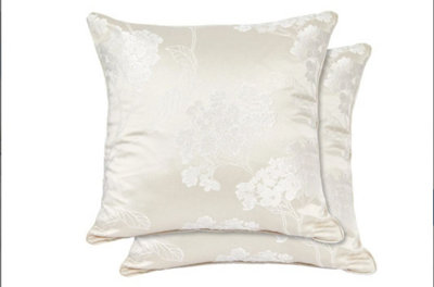 English Garden Cushion Cover In Cream from B&Q