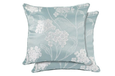 English Garden Cushion Cover In Duck Egg from B&Q
