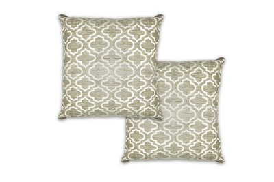 Marrakesh Cushion Cover In Silver from B&Q