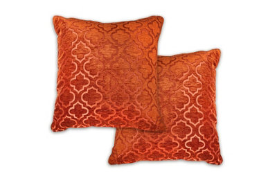 Marrakesh Cushion Cover In Terracotta from B&Q