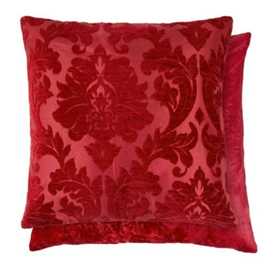 New Edge Blinds - Baroque Cushion Cover - Red - Image 3