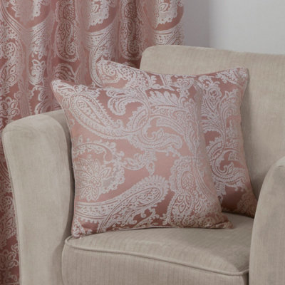 Cavendish Cushion Cover In Blush Pink from B&Q