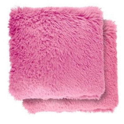 Teddy Cushion Cover In Blush Pink from B&Q
