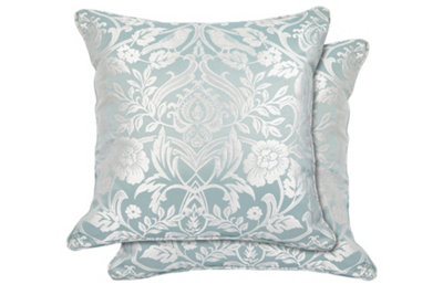 Harrow Cushion Cover In Duck Egg from B&Q