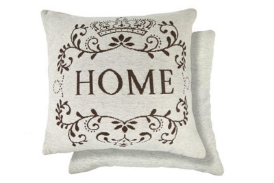 B&Q Simply Home Cushion Cover In Natural