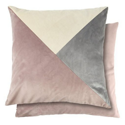 B&Q Picasso Cushion Cover In Heather