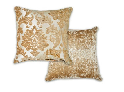 B&Q Baroque Cushion Cover In Taupe
