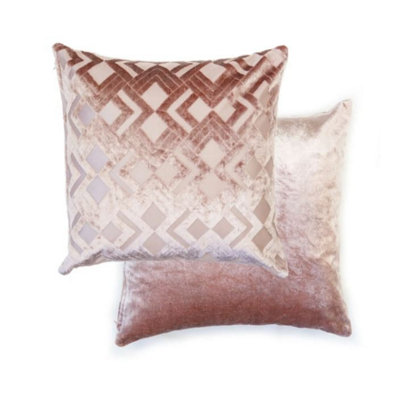 Barcelona Cushion Cover In Blush Pink from B&Q