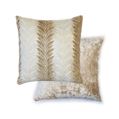 Trellis Cushion Cover In Natural from B&Q