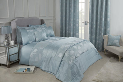 English Garden Bedspread In Duck Egg from B&Q