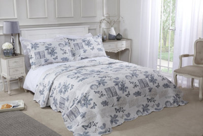  - Hemmingway Bedspread In Silver