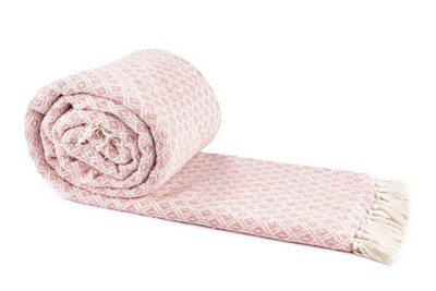 Stockholm Collection Recycled Cotton Throw from B&Q