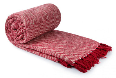Hartley Collection Recycled Cotton Throw from B&Q