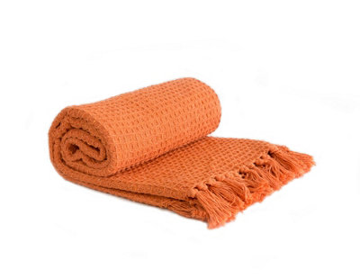  - Waffle Collection Recycled Cotton Throw